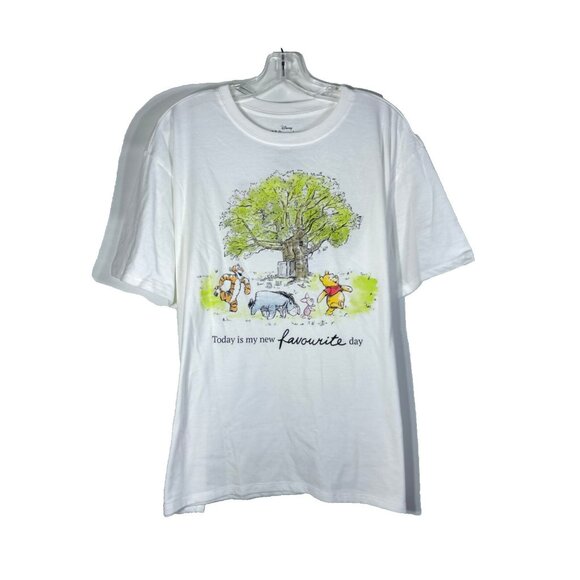 Disney Winnie The Pooh & Friends Womens Graphic T Shirt Eeyore Tigger Piglet XL - Picture 2 of 9